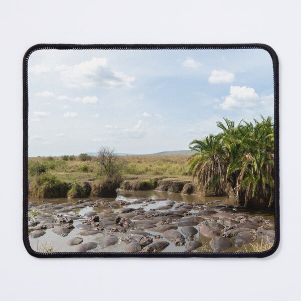 Item preview, Savanna Oasis – Hippo Hideout designed and sold by TravelLensPro.