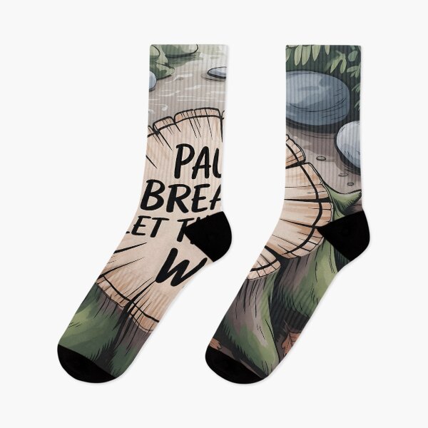 Item preview, Pause and Breathe – Mindfulness Art in a Serene Forest Retreat designed and sold by MoMidoStore.