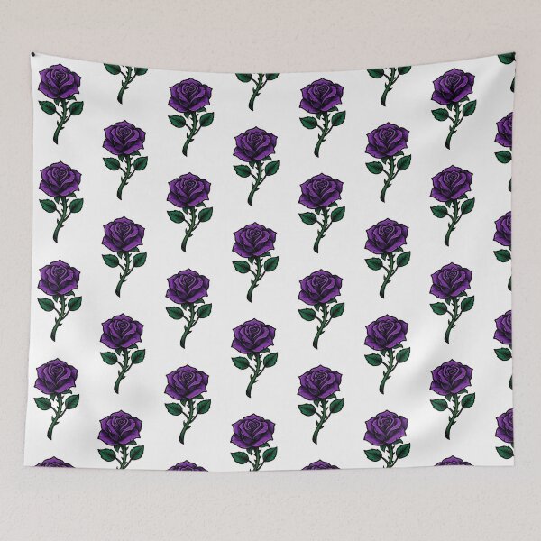 Item preview, Aesthetic Purple Rose Art designed and sold by VioletEther.