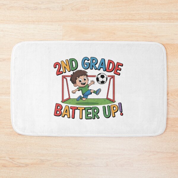 Item preview, 2nd Grade Batter Up Soccer Kid Back To School designed and sold by PietrzakDesign.