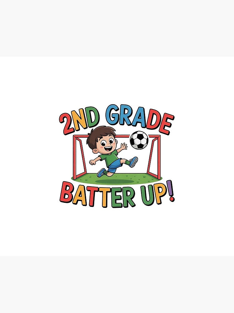 Thumbnail 6 of 6, Throw Blanket, 2nd Grade Batter Up Soccer Kid Back To School designed and sold by Pietrzak97.