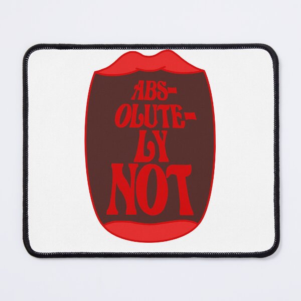 Item preview, Absolutely Not Shouting Mouth designed and sold by LumaJo Art.