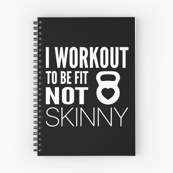 Item preview, I Workout to Be Fit Not Skinny designed and sold by D&D Designs.
