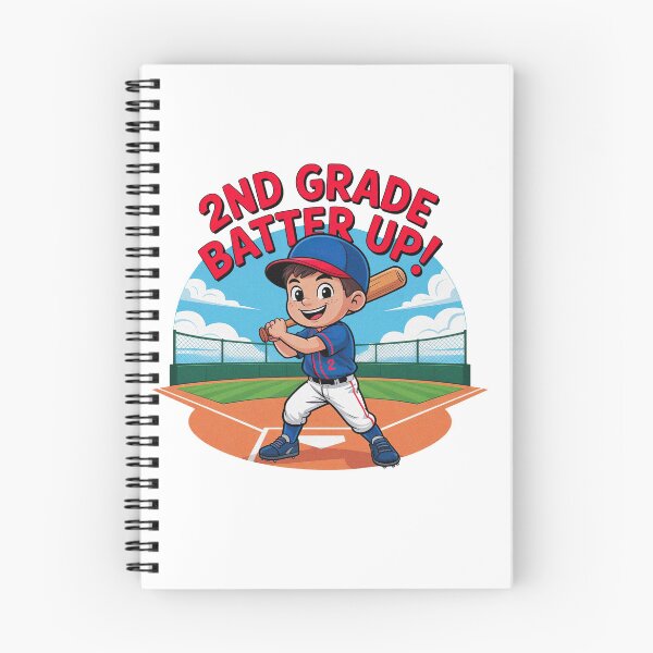Item preview, 2nd Grade Batter Up Baseball Kid Back To School designed and sold by PietrzakDesign.