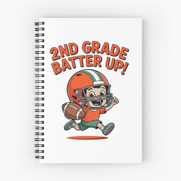 Item preview, 2nd Grade Batter Up American Football Kid Back To School designed and sold by PietrzakDesign.