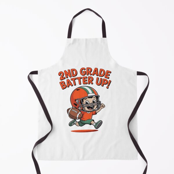 Item preview, 2nd Grade Batter Up American Football Kid Back To School designed and sold by PietrzakDesign.