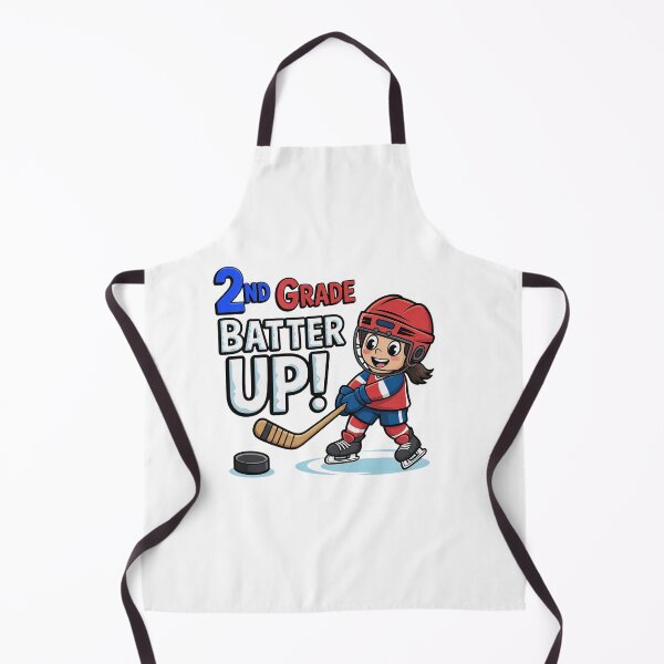 Item preview, 2nd Grade Batter Up Ice Hockey Kid Back To School designed and sold by PietrzakDesign.