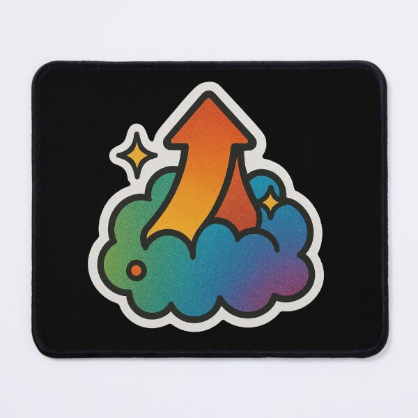 Item preview, Colorful Power Up Arrow designed and sold by GusiaTreasures.