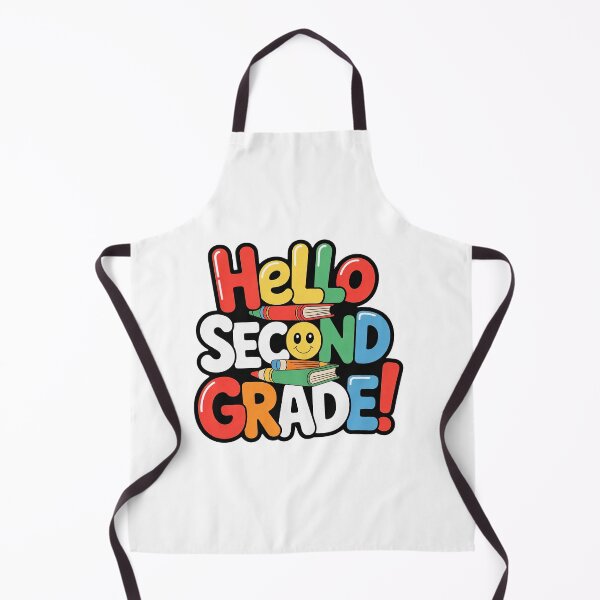 Item preview, Hello Second Grade Cute Back to School Kids designed and sold by PietrzakDesign.