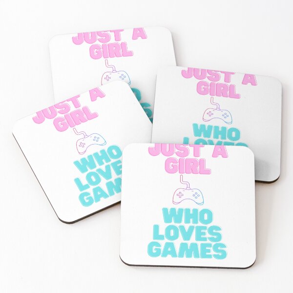 Item preview, Just a Girl Who Loves Games – Cute Gamer Girl T-shirt Graphic designed and sold by Motif Store.