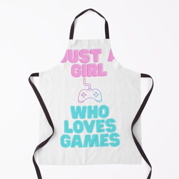 Item preview, Just a Girl Who Loves Games – Cute Gamer Girl T-shirt Graphic designed and sold by Motif Store.