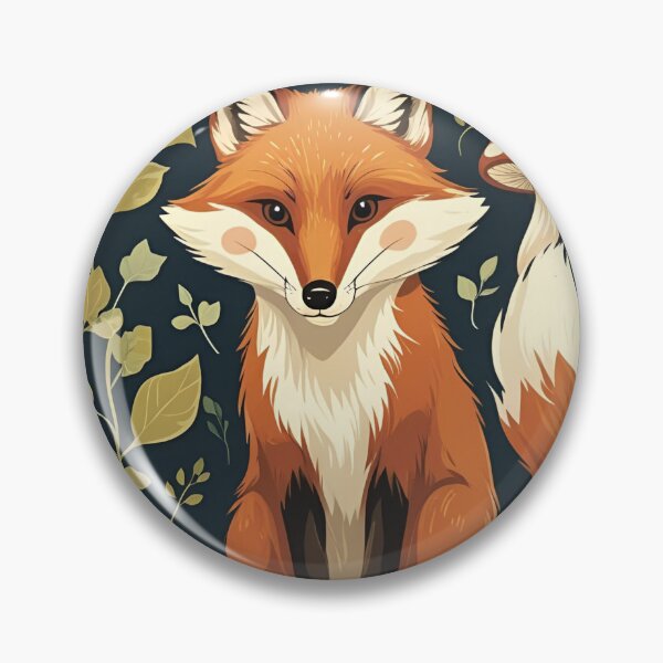Item preview, Cottage Core Fox Pattern designed and sold by PatronesKawai.