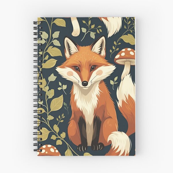 Item preview, Cottage Core Fox Pattern designed and sold by PatronesKawai.