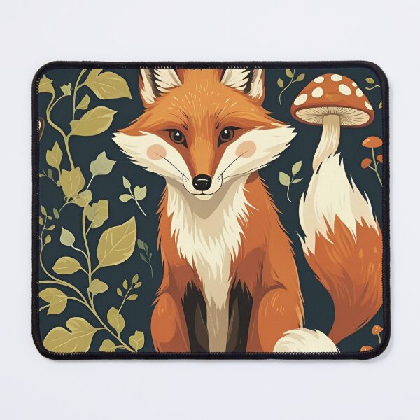 Item preview, Cottage Core Fox Pattern designed and sold by PatronesKawai.