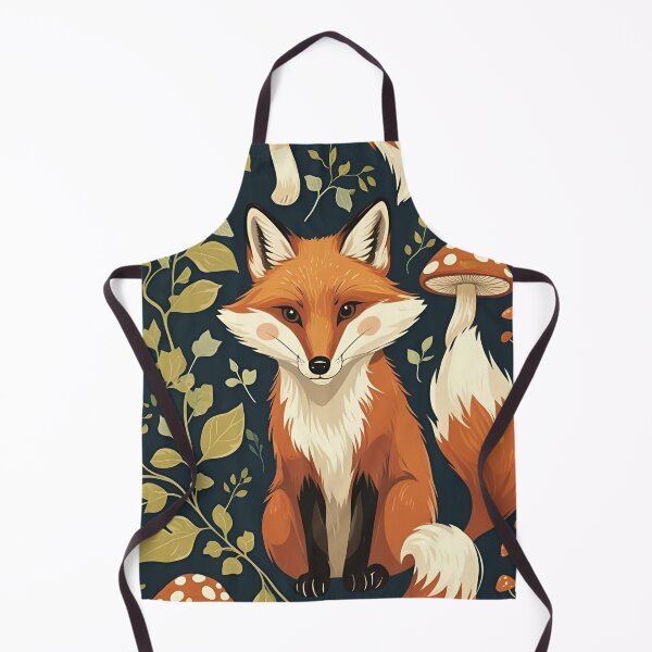 Item preview, Cottage Core Fox Pattern designed and sold by PatronesKawai.