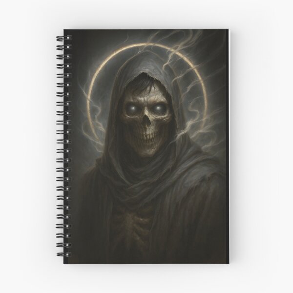 Item preview, Grim Reaper Skull Art – Dark Fantasy Death Illustration designed and sold by Uglyandcute.