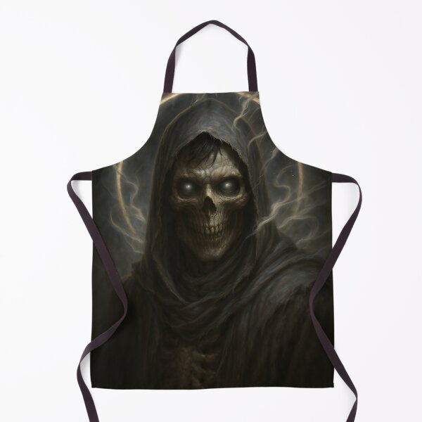 Item preview, Grim Reaper Skull Art – Dark Fantasy Death Illustration designed and sold by Uglyandcute.