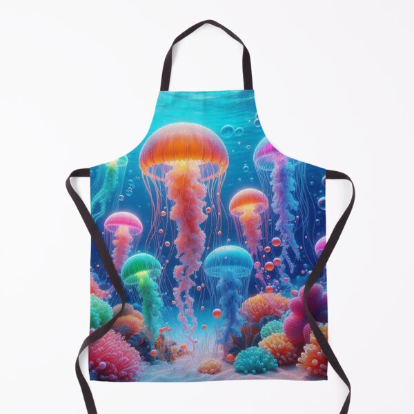 Item preview, Colorful jellyfish family designed and sold by Dogandesighn.