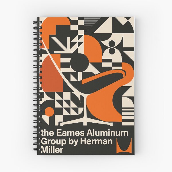 Item preview, Mid-Century Modern Eames Chair Poster – Abstract Geometric Tribute to Herman Miller designed and sold by StuckOn-Detroit.