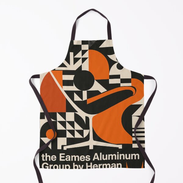 Item preview, Mid-Century Modern Eames Chair Poster – Abstract Geometric Tribute to Herman Miller designed and sold by StuckOn-Detroit.