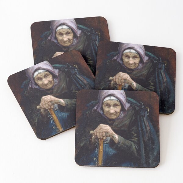 Item preview, The Fisherman’s Mother Art Print By Irish Artist Helen Mabel Trevor designed and sold by BuyIrishArt.
