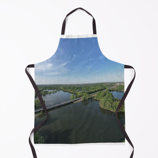 Item preview, Hannover Ricklinger Teiche Germany at Maschsee FPV drone photo designed and sold by TravelLensPro.