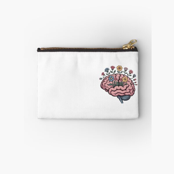 Item preview, floral brain designed and sold by NatGrafika.