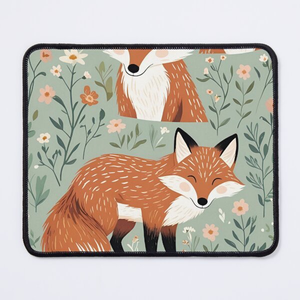 Item preview, Cottage Core Fox Pattern designed and sold by PatronesKawai.