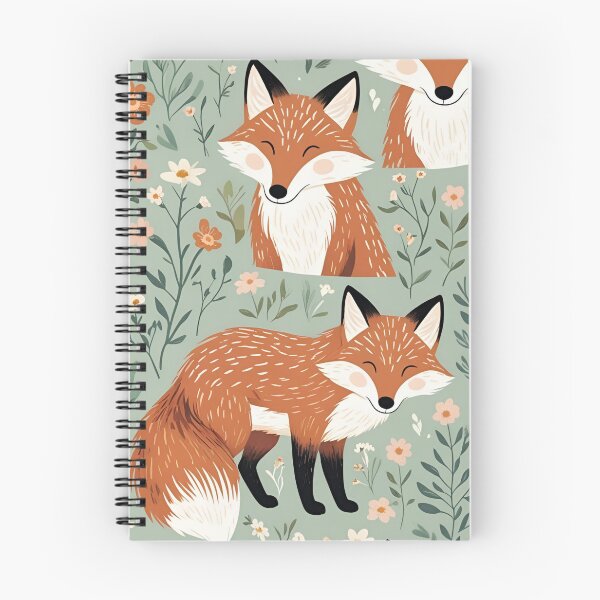Item preview, Cottage Core Fox Pattern designed and sold by PatronesKawai.