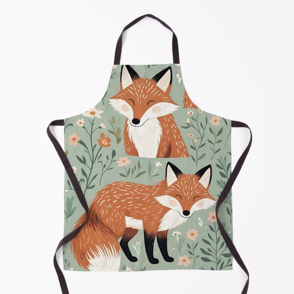 Item preview, Cottage Core Fox Pattern designed and sold by PatronesKawai.