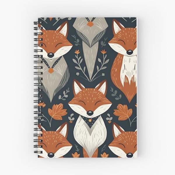 Item preview, Cottage Core Fox Pattern designed and sold by PatronesKawai.