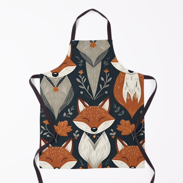 Item preview, Cottage Core Fox Pattern designed and sold by PatronesKawai.