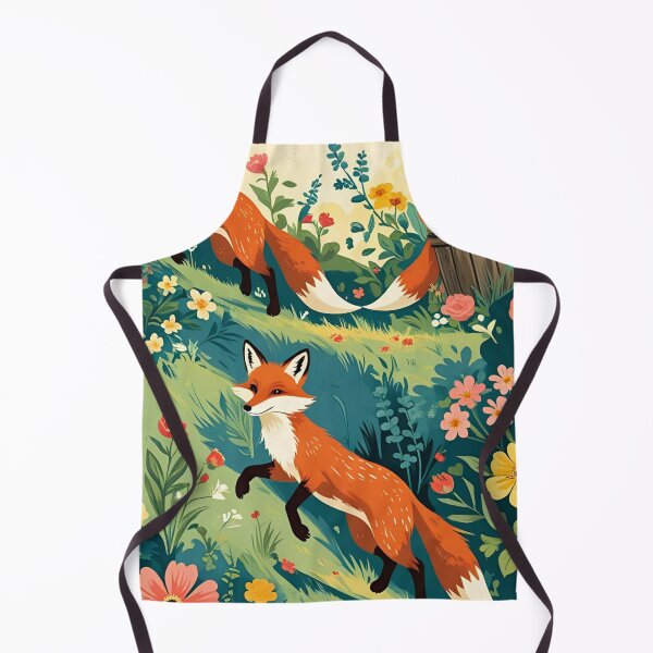 Item preview, Cottage Core Fox Pattern designed and sold by PatronesKawai.