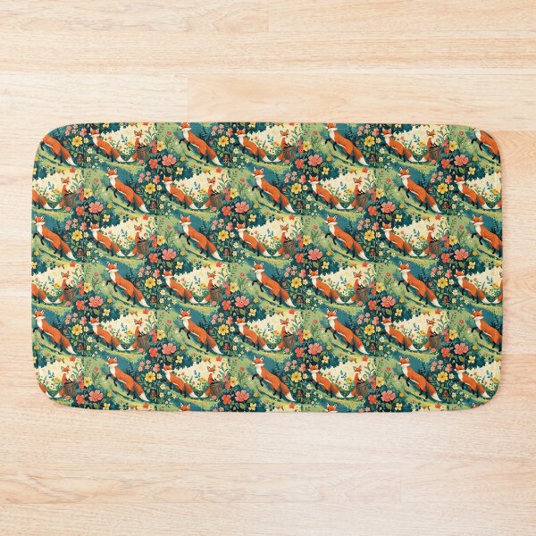 Item preview, Cottage Core Fox Pattern designed and sold by PatronesKawai.