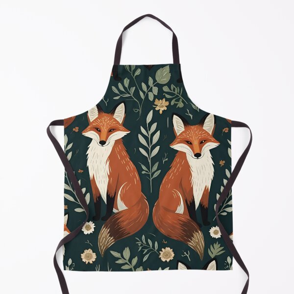 Item preview, Cottage Core Fox Pattern designed and sold by PatronesKawai.