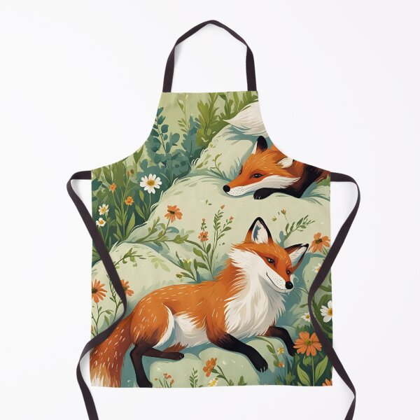 Item preview, Cottage Core Fox Pattern designed and sold by PatronesKawai.