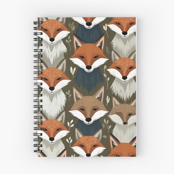 Item preview, Cottage Core Fox Pattern designed and sold by PatronesKawai.