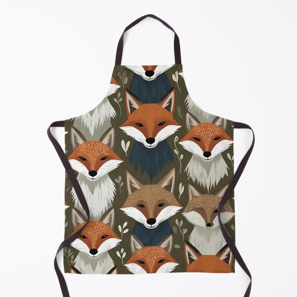 Item preview, Cottage Core Fox Pattern designed and sold by PatronesKawai.