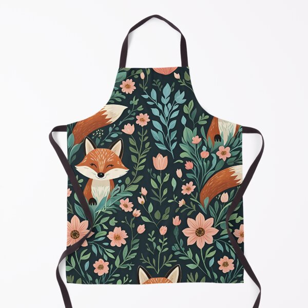 Item preview, Cottage Core Fox Pattern designed and sold by PatronesKawai.