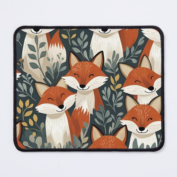 Item preview, Cottage Core Fox Pattern designed and sold by PatronesKawai.