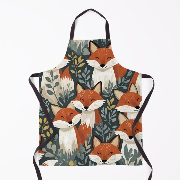 Item preview, Cottage Core Fox Pattern designed and sold by PatronesKawai.