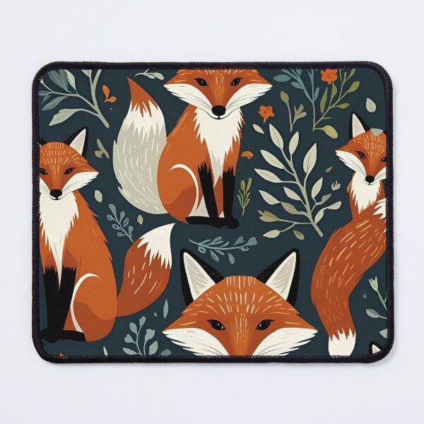 Item preview, Cottage Core Fox Pattern designed and sold by PatronesKawai.