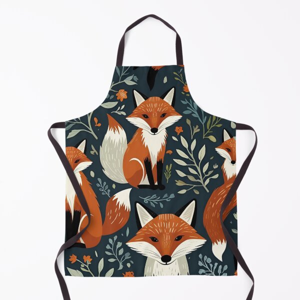Item preview, Cottage Core Fox Pattern designed and sold by PatronesKawai.