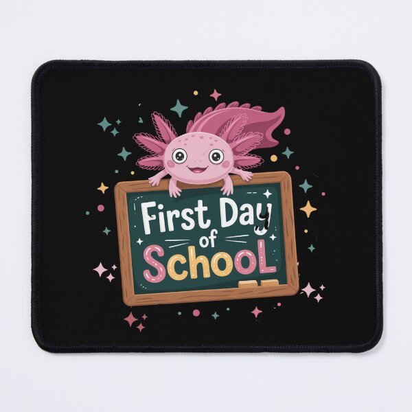 Item preview, Cute Axolotl Back to School Outfit Funny First Day of School Design designed and sold by Nzgiftsandmore.