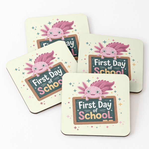 Item preview, Cute Axolotl Back to School Outfit Funny First Day of School Design designed and sold by Nzgiftsandmore.