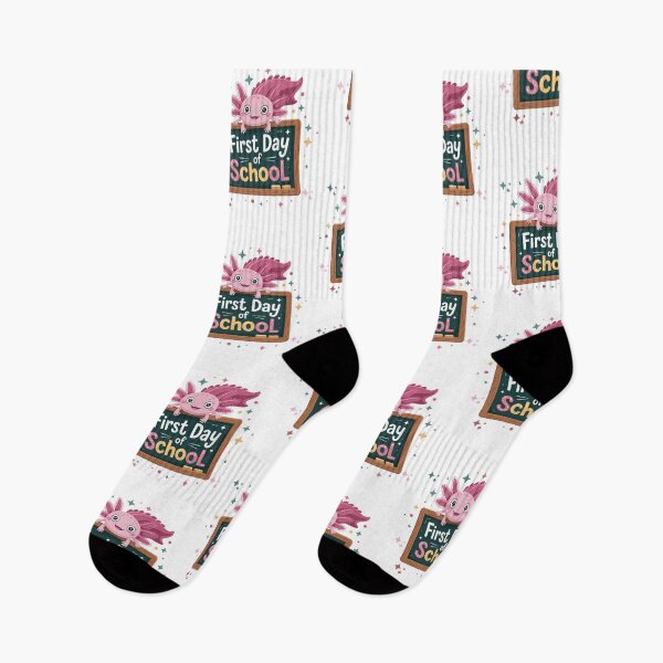 Item preview, Cute Axolotl Back to School Outfit Funny First Day of School Design designed and sold by Nzgiftsandmore.