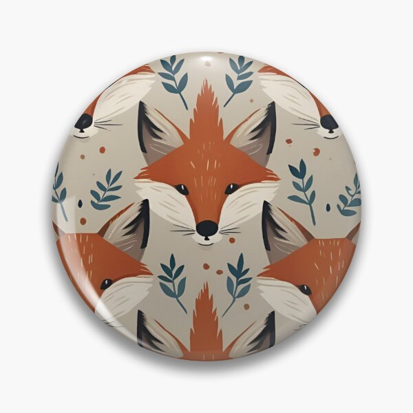Item preview, Cottage Core Fox Pattern designed and sold by PatronesKawai.