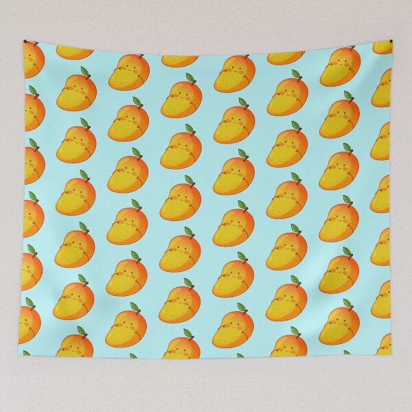 Item preview, Cute chibi mango fruit designed and sold by teraMerchShop.