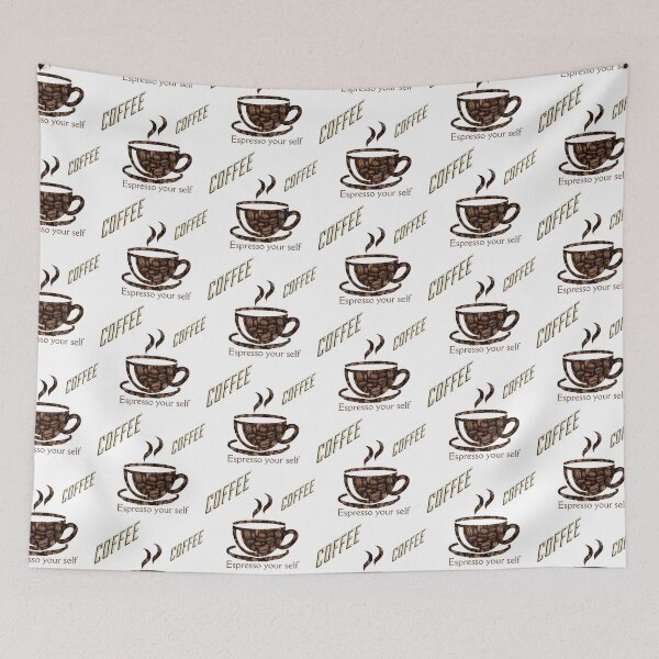Item preview, Espresso Yourself – Coffee Design with Coffee Beans designed and sold by Soukito.