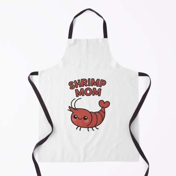Item preview, Shrimp Mom – Kawaii Red Shrimp with Heart designed and sold by PetWorldPeek.